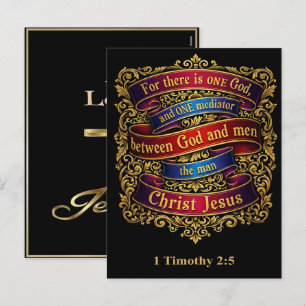 Jesus Loves Me 2025 Holiday Faith 2026 Postcard