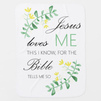 Jesus loves me - Baby blanket