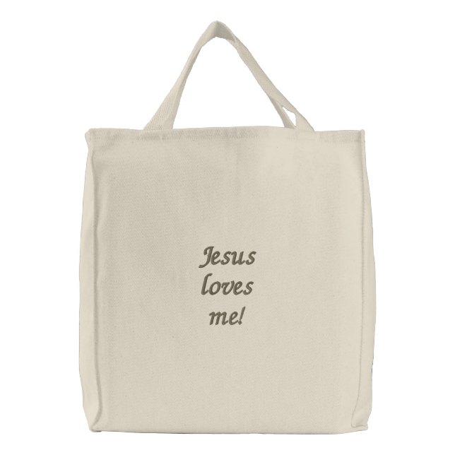 Jesus loves me bag (Front)