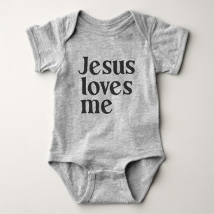 Jesus Loves Me Bodysuit