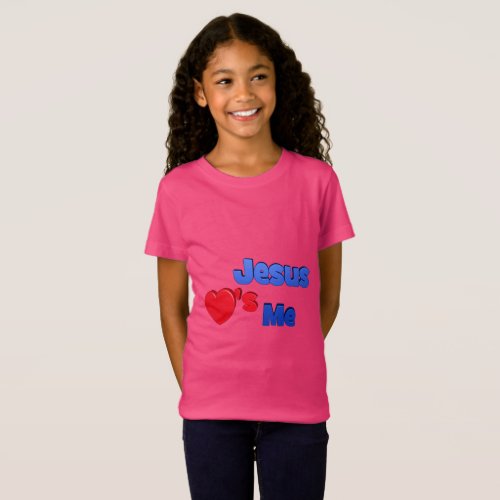 Jesus Loves Me Childrens T_Shirt