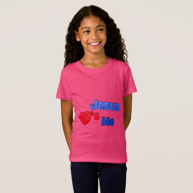 Jesus Loves Me Children's T-Shirt (Front Full)