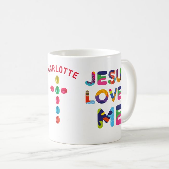 Jesus Loves Me Colorful Customizable