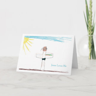 Jesus Loves Me Greeting Card