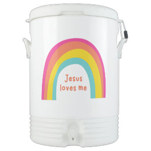 Jesus loves me Igloo Beverage Cooler
