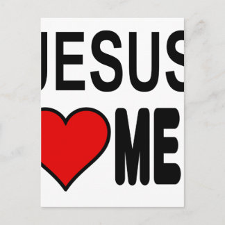 Jesus Loves Me Jesus Gifts Postcard