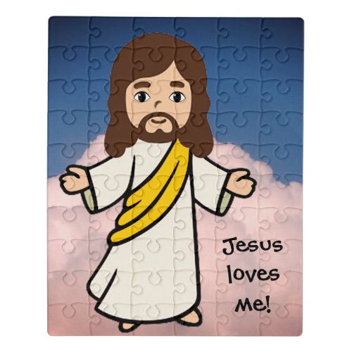 Jesus loves me jigsaw puzzle