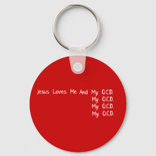 Jesus Loves Me Keychain