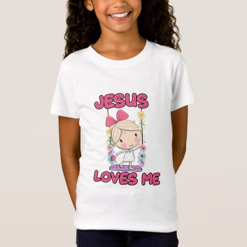 Jesus loves me kids shirt tshirt