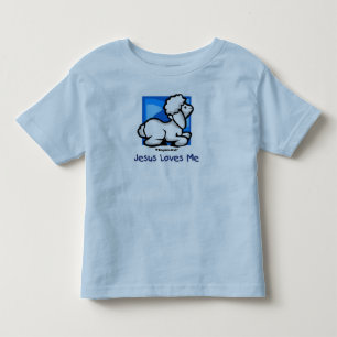 Jesus Loves Me Lamb Toddler T-shirt