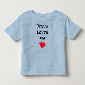 Jesus Loves Me LDS Children's T-shirt in Colors