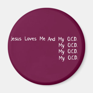 Jesus Loves Me Magnet