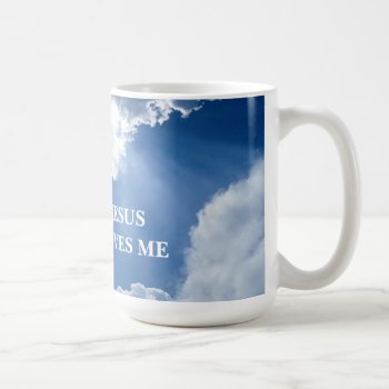 Jesus Loves Me Mug by agiftfromgod at Zazzle