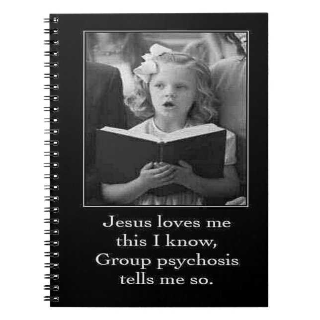 jesus loves me... notebook (Front)