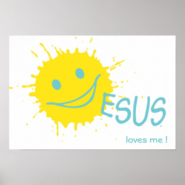 Jesus loves me ! Poster (Front)