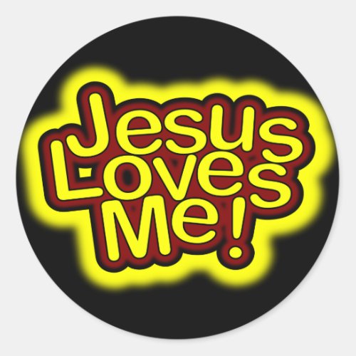 Jesus Loves Me Sticker