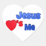 Jesus Loves Me Stickers