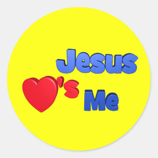 500+ Jesus Loves Me Stickers and Jesus Loves Me Sticker Designs | Zazzle