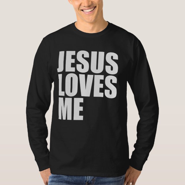 JESUS LOVES ME T-Shirt (Front)