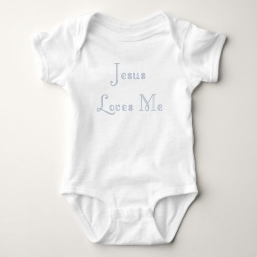 JESUS LOVES ME_T_SHIRT BABY BODYSUIT