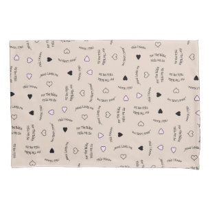 Jesus Loves Me Tan Pillow Case