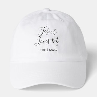 Jesus Loves Me This I Know Hat