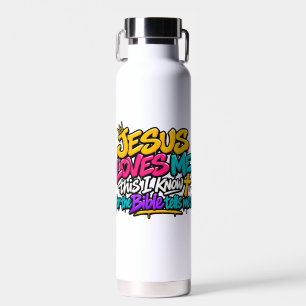 Jesus Loves me Water Bottle