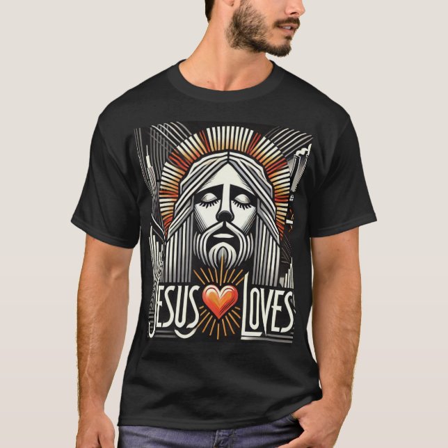 Jesus Loves T-Shirt (Front)