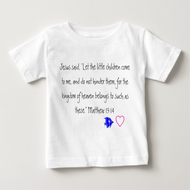 Jesus loves the little children- Toddler tshirt (Front)