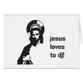 Jesus Loves To DJ (Front Horizontal)