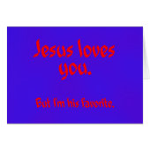 Jesus Loves You (Front Horizontal)