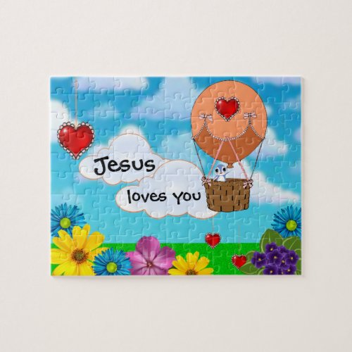 Jesus loves you 110 pieces jigsaw puzzle