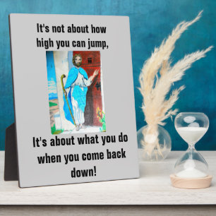 JESUS LOVES YOU ALWAYS PLAQUE