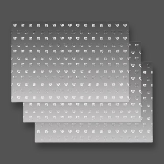 Jesus loves you! | Black and white ombre Wrapping Paper Sheets (Creator Uploaded)
