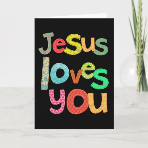 Jesus Loves You Card
