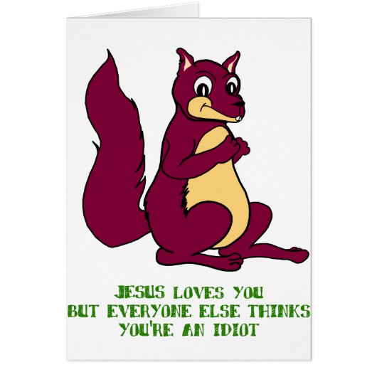 Jesus loves you ... cards (Front)