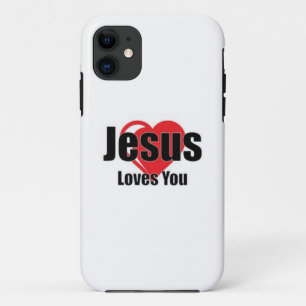 Jesus loves you iPhone 11 case