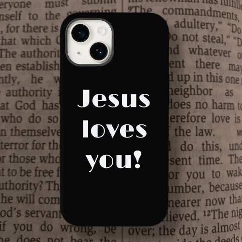 Jesus Loves You Case_Mate iPhone Case