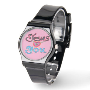 Jesus Loves You Christian Ladies Watch