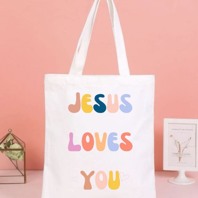 Jesus Loves You Cloth Bag (Creator Uploaded)