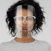Jesus Loves You Favorite Funny Face Shield (Insitu)