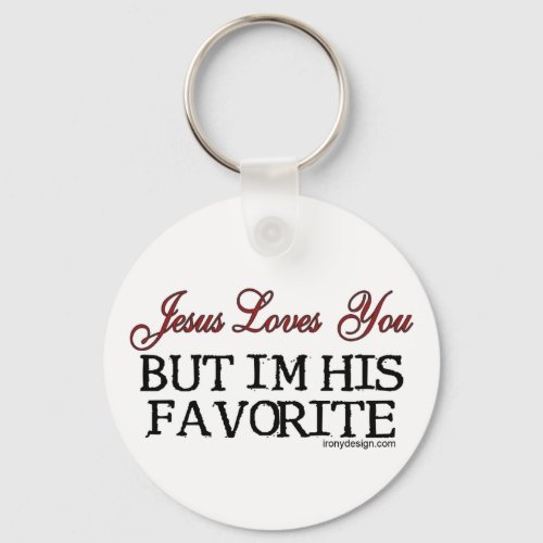 Jesus Loves You Favorite Keychain