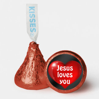 Jesus loves you hershey®'s kisses®