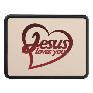 Jesus Loves you Hitch Cover