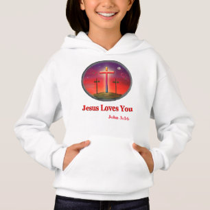 jesus loves you hoodie