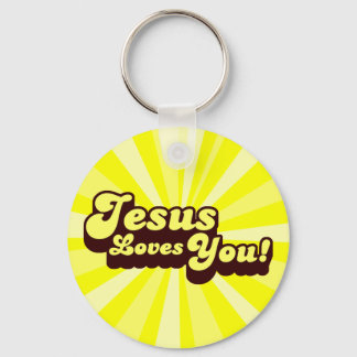Jesus Loves You Keychain