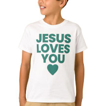 Jesus Loves You Kids’ Christian Cute Faith-Based