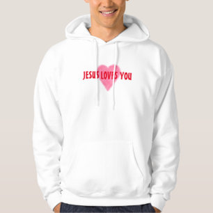 JESUS LOVES YOU Men's Hoodie