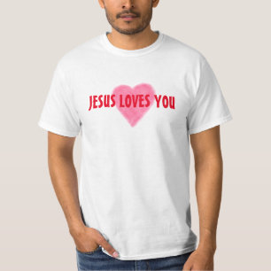 JESUS LOVES YOU Men's Value T-Shirt