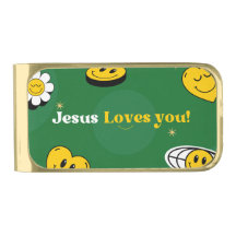 Jesus Loves You Money Clip